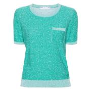 Jacob Cohën Mjuk T-shirt Green, Dam