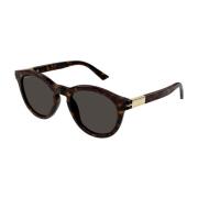 Gucci Web Gg1501S 002 Solglasögon Brown, Unisex