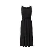 Ralph Lauren Bältad Klänning Black, Dam