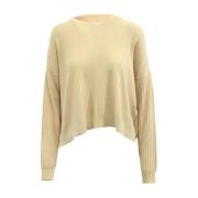 Acne Studios Pre-owned Pre-owned Bomull toppar Beige, Dam