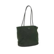 Prada Vintage Pre-owned Nylon prada-vskor Green, Dam