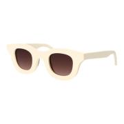 Thierry Lasry Hacktivity Stiliga Solglasögon Beige, Dam