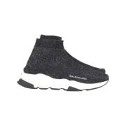 Balenciaga Vintage Pre-owned Polyester sneakers Black, Dam