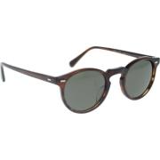 Oliver Peoples Gregory Peck Solglasögon Polariserade Linser Brown, Uni...