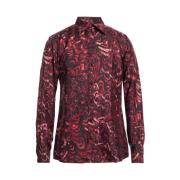 Dolce & Gabbana Silke Iconic Skjorta - Tillverkad i Italien Multicolor...
