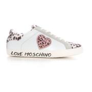 Love Moschino Ponyskin Snörskor Multicolor, Dam