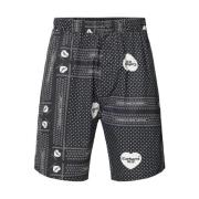 Carhartt Wip Andningsbara bomullsshorts Black, Herr