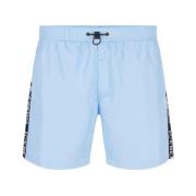 Iceberg Himmelblå Swimshort med Taping Blue, Herr