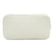 Louis Vuitton Vintage Pre-owned Laeder kuvertvskor White, Dam