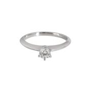 Tiffany & Co. Pre-owned Pre-owned Metall ringar Gray, Dam