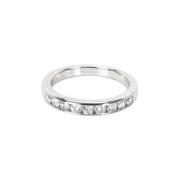 Tiffany & Co. Pre-owned Pre-owned Platina ringar Gray, Dam