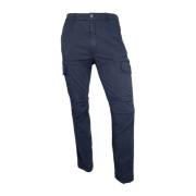 Aeronautica Militare Cargobyxor Vår Twill Blå Blue, Herr