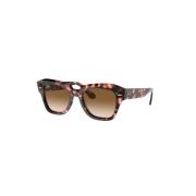 Ray-Ban Rb2186 Solglasögon i Rosa Brown, Dam