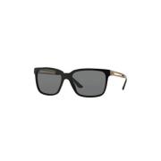 Versace Stiliga Svarta Solglasögon Black, Unisex