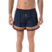 Dsquared2 Regnbågs Tryck Boxershorts Blue, Herr