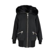 Moncler Pre-owned Pre-owned Polyester ytterklder Black, Dam