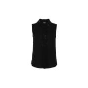 Liu Jo Stilren Tank Top för Kvinnor Black, Dam