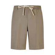 Liu Jo Bermuda Shorts i Brun Linne Beige, Herr