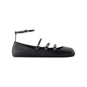 Alexander McQueen Pre-owned Pre-owned Laeder lgskor Black, Dam