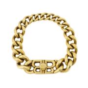 Balenciaga Guld Mässing Gourmet Armband Yellow, Herr