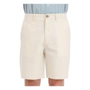 Selected Homme Beige Shorts i arbetsvävd tyg Beige, Herr