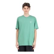 Adidas Originals Grön T-shirt med Trefoil-logotyp Green, Herr