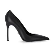 Sergio Levantesi Svart Läder Stiletto Pump Black, Dam