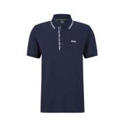 Hugo Boss Blårandig Polotröja Blue, Herr