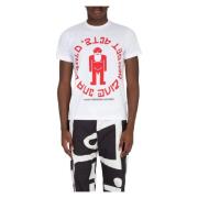 Walter Van Beirendonck Stop-T Tee White, Herr