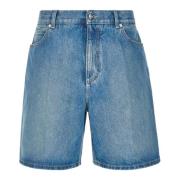 Armani Exchange Bermuda Shorts 5-Pocket - Snygg Blue, Herr