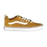 Vans Sportig Polyester Sneaker med Kontrastdetaljer Yellow, Herr