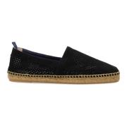 Castañer Svarta Perforerade Espadriller Black, Herr