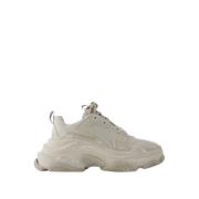 Balenciaga Beige Triple S Sneakers Syntetisk Beige, Dam