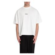 Bonsai Logo Oversize Tee White, Herr