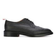 Thom Browne Eleganta Platta Skor Black, Herr