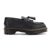 Dr. Martens Svart fransad loafer Adrian Bex Smooth Black, Unisex