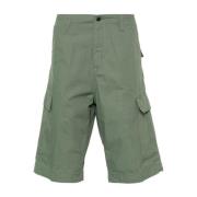 Carhartt Wip Grön Ripstop Shorts med Fickor Green, Herr