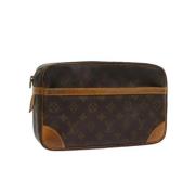 Louis Vuitton Vintage Pre-owned Canvas louis-vuitton-vskor Brown, Dam