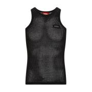 032c Svart Tank Top Slim Fit Black, Herr