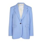 Samsøe Samsøe Påskägg Oversized Blazer Blue, Dam