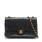 Chanel Vintage Pre-owned Laeder chanel-vskor Black, Dam