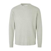 Samsøe Samsøe Round-neck Knitwear Beige, Herr