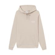 Les Deux Slim Fit Bomullsweatshirt Beige, Herr