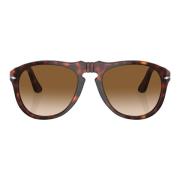 Persol Brun Pilot Solglasögon med Gradientglas Brown, Herr