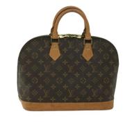 Louis Vuitton Vintage Pre-owned Canvas louis-vuitton-vskor Brown, Dam