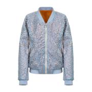 Takaturna Stilig Bomberjacka Sea Foam & Orange Blue, Dam