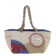 Chanel Vintage Pre-owned Canvas totevskor Multicolor, Dam