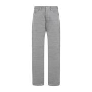 Maison Margiela Grå Bomull Straight Jeans Gray, Herr