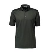 Gran Sasso Bomull Polo Skjorta Regular Fit Green, Herr