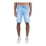 Diesel Bomullsshorts för Män Blue, Herr